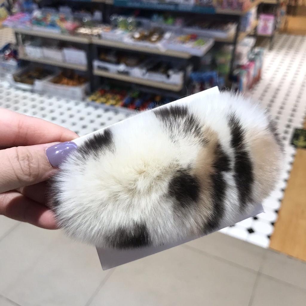 Real Rabbit Fur, Fur, Headband, Hat, Women's Autumn and Winter Forehead To Keep Warm, Going Out, Headgear, Headgear, Women's Hair Band, Plush Headband