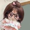 20cm Girl Doll Dress-Up Set - Cotton Outfits & Accessories for Female Friend Gift