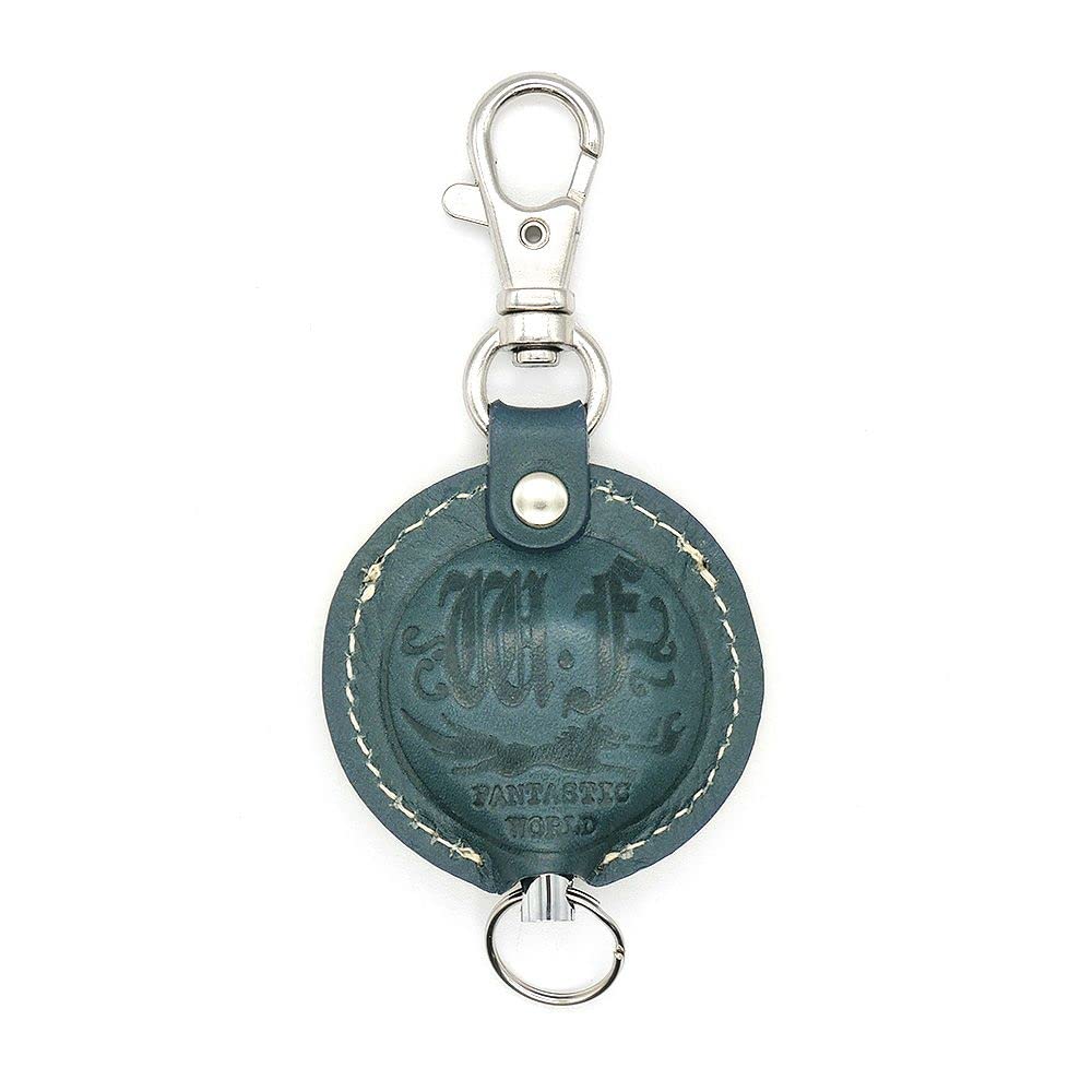 Cat Dayan Dayan Genuine Leather Cover Reel Key Blue [Wachifield]