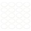 20 Pcs Canning Silicone Rings Gaskets for Glass Storage Jars Canister Airtight Seals Household Sealing Food Replacement