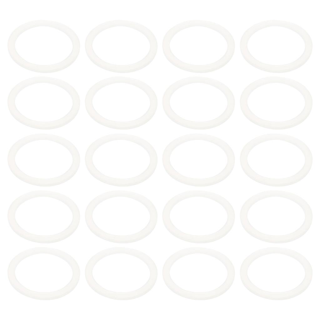 20 Pcs Canning Silicone Rings Gaskets for Glass Storage Jars Canister Airtight Seals Household Sealing Food Replacement