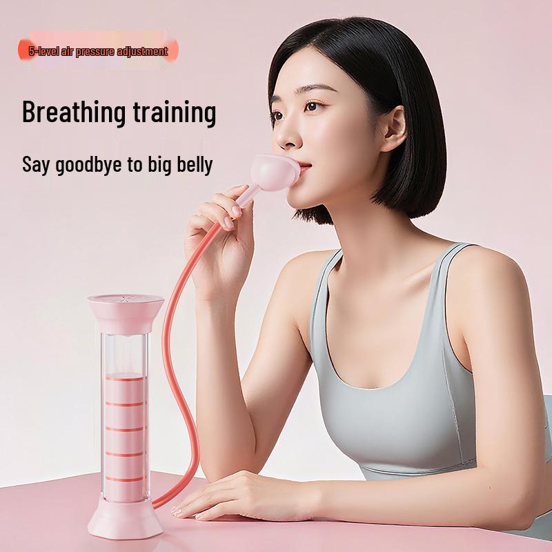 Abdominal Breathing Trainer: Dumbbell for Lung Capacity and Core, Pelvic Floor, and Abdominal Muscle Exercise