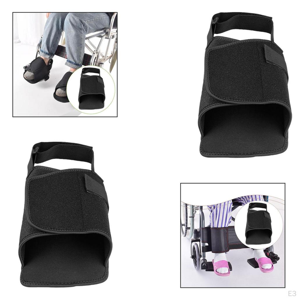 Wheelchair Foot Strap Soft Accessories Easy to Install Protection Adjustable