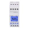 Comutator Temporizator pe Șină DIN, 2 Căi, Afișaj LCD, Indicator LED, Temporizator Digital Programabil 7 Zile