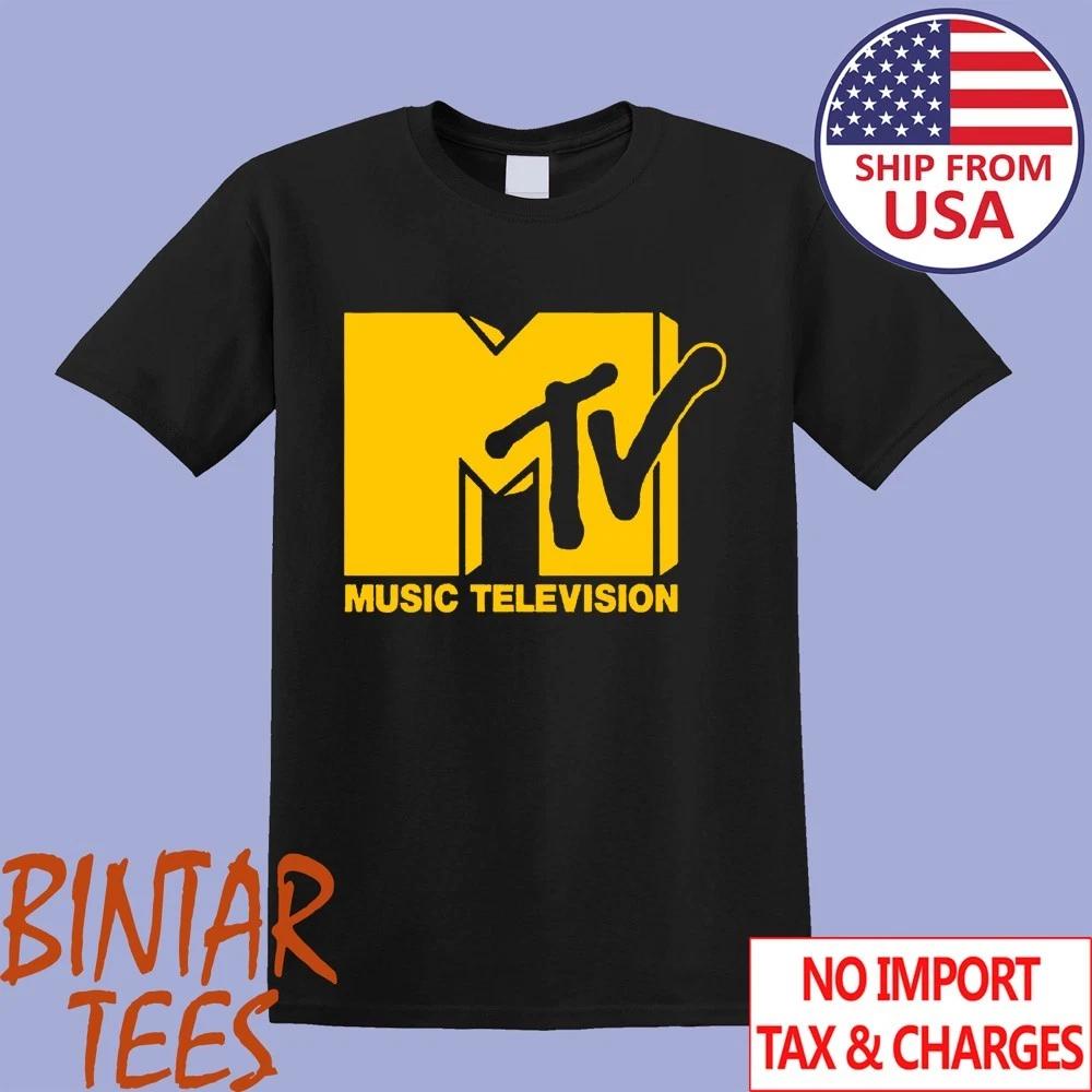 MTV Classic TV Show Men s Black Size S to 5XL M
