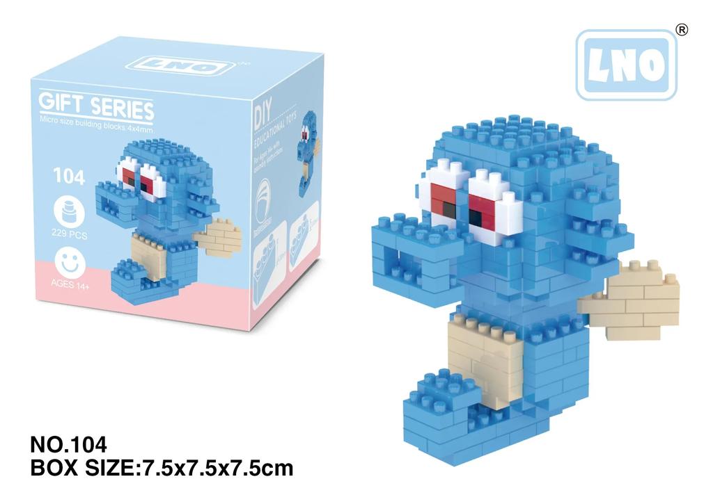 Non-Toxic Pokemon Small Blocks Nanoblock Charizard Kyogre Groudon Rayquaza Model Education Graphics Toys For Kids Birthday Gift Toys