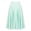 2018 Summer Bohemian High Waist Midi Skirt Retro Casual Skater Dress