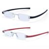 RSINC Combo of Sliver Red -Sliver Black Rimless Frame For Men And Women, Modern,  Sports, 51-18-140 97-8T0U-OENQ