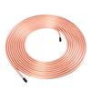 1 4in 25FT Brake Line Tubing Galvanized Replacement Brake Line Roll for Automotive Truck Brake System