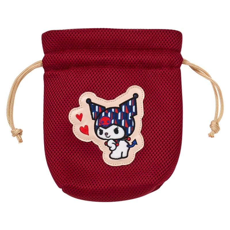 Bolsa de Cordão Sanrio KUROMI ELLE Japão NOVOS Personagens Sanrio