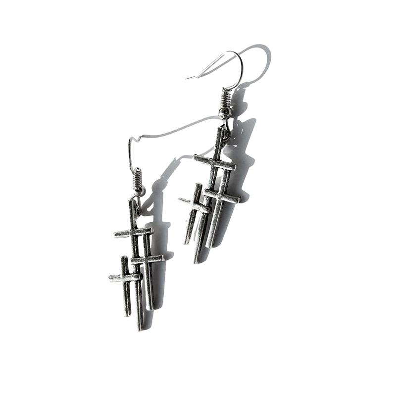 50 Style Earrings For Women Fashion Punk Drop Earrings Simple Cool Cute Jewelry Custom Handmade Girls Snake Cross Animal