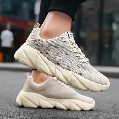 Men's Running Sports Shoes Casual Four Season New Breathable Comfortable Light Fashion Versatile Anti Slip Casual Sports Shoes