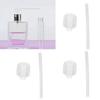 30Pcs Bottle Pump Head ABS Transparent Refill Pump Head Transfer Tool for Perfume Cosmetic