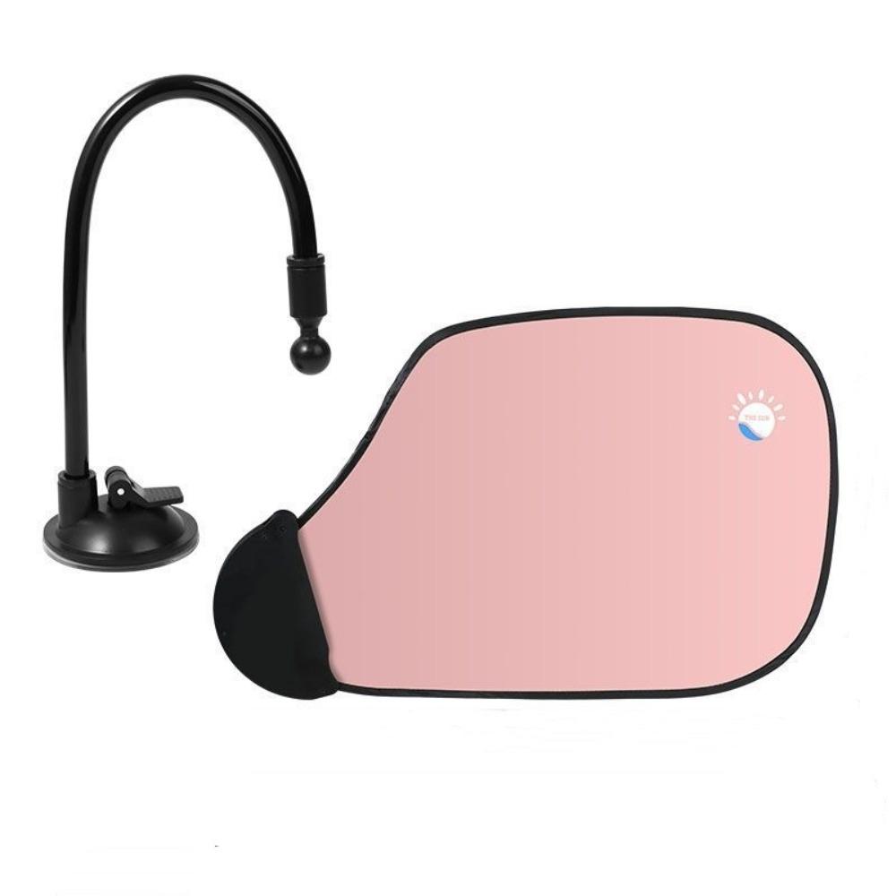 

с присоской козырек для ноутбука антибликовый офисный настольный козырек портативный автомобильный солнцезащитный козырек ноутбук розовый