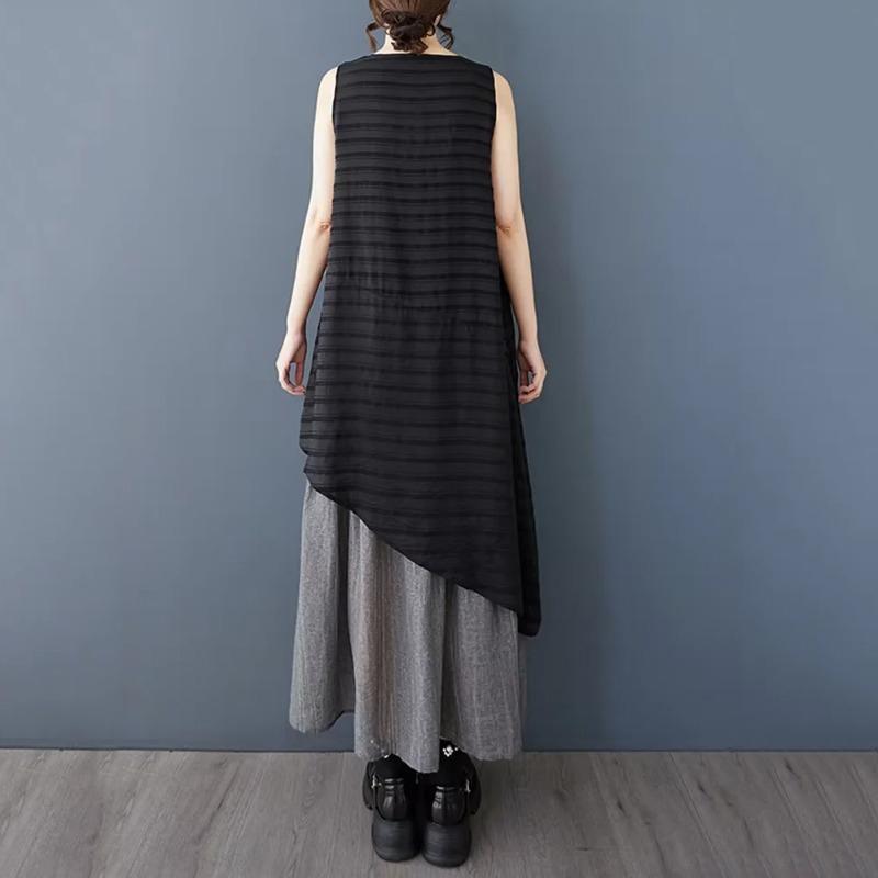 XITAO Square Collar Patchwork Vintage Woman Dress ZMY1226