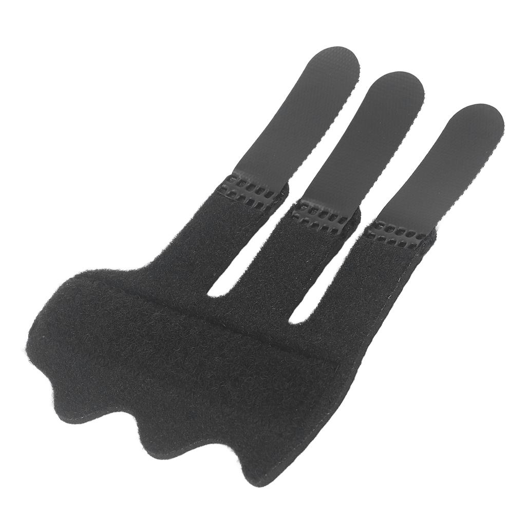 Finger Splint 3 Strap Soft Breathable Adjustable Trigger Finger Brace for Fixing