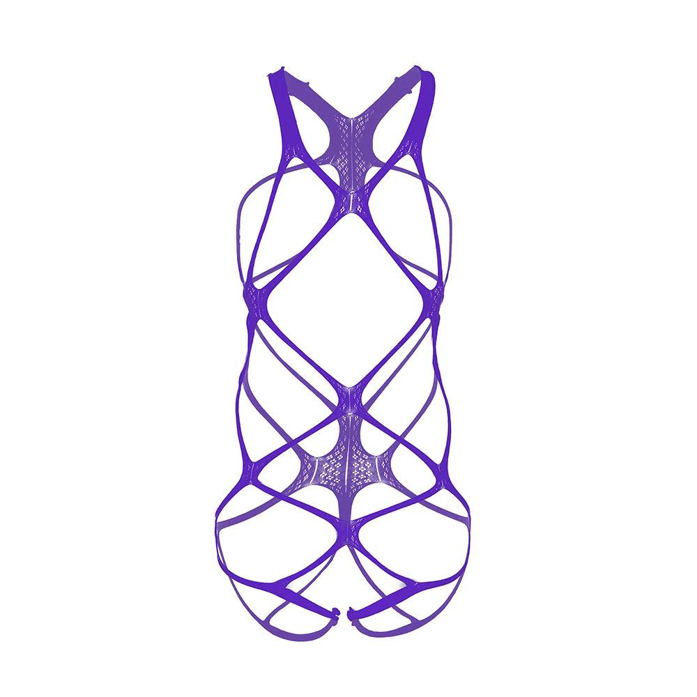 Sheer One-piece Pajama Bodysuit For Men Sexy Sissy Nightgown Adult Lingerie Husband Boyfriend Sex Gifts