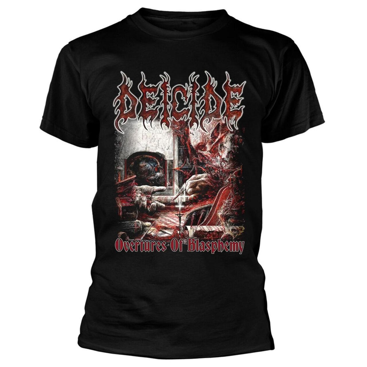 26 Deicide Overtures Of Blasphemy Shirt S-XXL Official Death Metal T-Shirt Tshirt Unisex T-Shirt L
