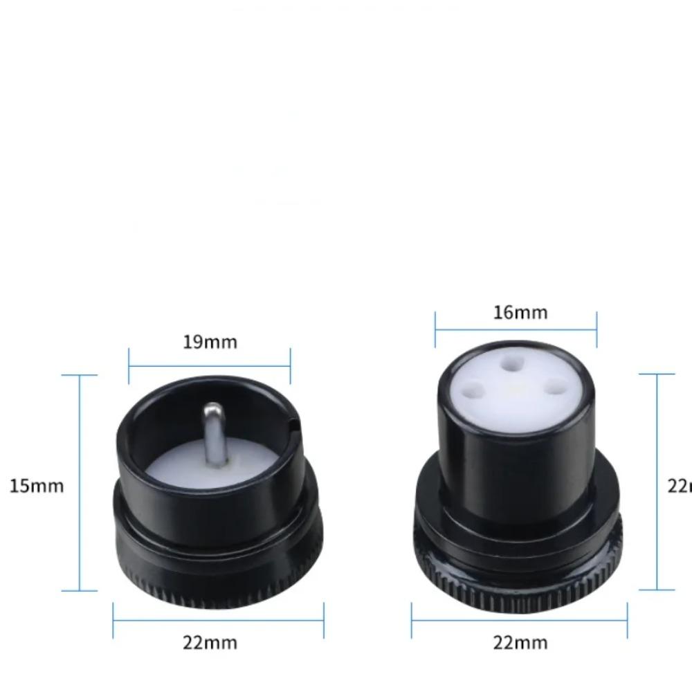 Copper Rhodium Plated XLR Shielding Dust Cap Balanced Male Female Protective Cover For HIFI Audio Amplifier Recording Studio