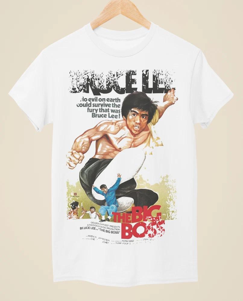 The Big Boss Movie Poster Inspired Unisex White TShirt S