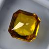 ORANGE Sapphire SQUARE CUT 10.90 Ct Natural Amazing Gemstones