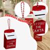 Letters To Santa Mailbox Christmas Tree Hanging Decor Decorating Decorative Cute Xmas