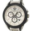 Used VERSACE Men's Watch Medusa Chronograph Quartz SS White Dial VEM8