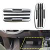 No Drill Steel Brake Accelerator Gas Brake Pedal Pad Cover Kit for Chevrolet Suburban Silverado 3500HD GMC Sierra 1500 -2024