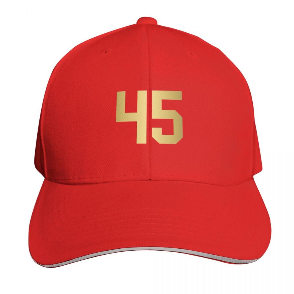 Golden Number Sports Numbers Baseball Cap Big Size Hat Military Cap Unisex Mountaineering Funny Hat Unisexs Caps Womens