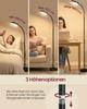VASAGLE Floor Lamp, 3 Colors, 10 Brightness Levels, Slim LED Reading Lamp