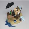 Fine Mold Studio Ghibli Vignette Collection No.1 Porco Rosso's Hideout - Non-Scale Plastic Model GV1 - Molded Color