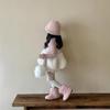 Children's Winter 2024 Korean Plush Vest Skirt - Thickened, Short, for Small and Medium Kids