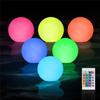 1/6 Pack Swimming Pool Floating Lights IP68 Waterproof LED Spherical Pool Light Luminous Ball Outdoor Garden Party Wedding Decor