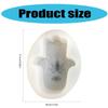 Hand Shape Flower Silicone Candle Molds for Epoxy Resin Candle Soap Making Gypsum Silicone Molds for Home Decoration