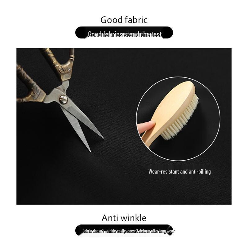 Women's Black High-Waisted Wide-Leg Suit Trousers