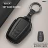 Genuine Leather Car Key Case Cover Key Bag For 7HES Crown Hilux Prius Camry Corolla CHR C-HR RAV4 Land Protect Set Accessories HGL3