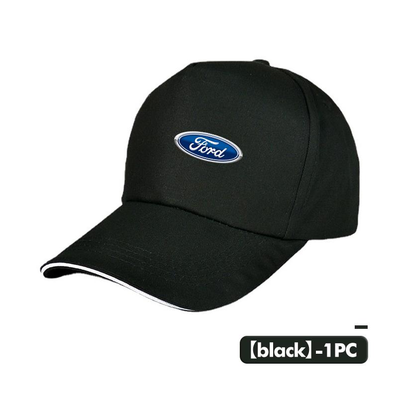Car Casual Baseball Cap Adjustable Snapback Auto Logo Hats For Ford Escort KA Flex Everest KA Expedition Falcon Fusion