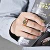 Gotischer Punk Auge des Horus Ring Vintage Herren Edelstahl Biker Schmuck Hiphop Rock Motorrad Zubehör