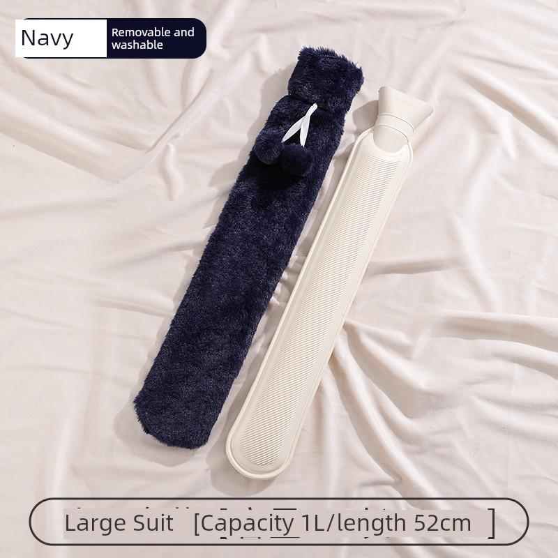 Extra Large Bed Special Hot Water Bag over Long Clause Hot-Water Bag Water Injection Irrigation Thickened Sleep Fantastic Foot Warming Appliance
