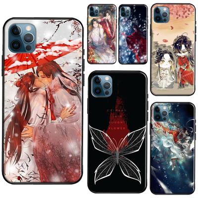 Chinese Style Tian Guan Ci Fu Silicone Case For iPhone 13 Mini 11 14 12 Pro Max 7 8 Plus X XR XS Max SE 2020 Phone Shell
