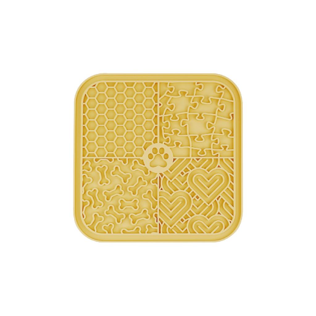 Durable Silicone Pet Licking Mat Slow Feeder for Dogs Cats Anxiety Relief Chew Proof