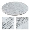 Round Tablecloth With Elastic Patio Table Covers Stretch Stain Resistant Oil Proof Protector For Dining Home Outdoor Kitchen