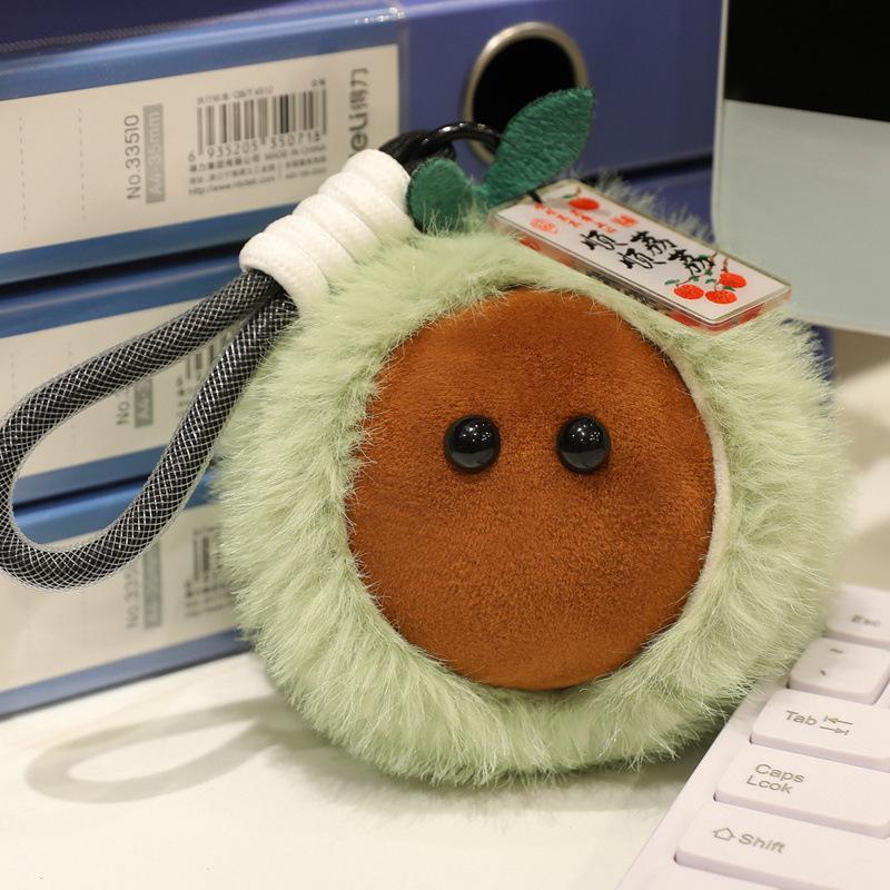 Niedliche Fruchtserie Plüschpuppe Wassermelone Plüschtier Durian Puppe Mädchen Taschenanhänger Puppe Geschenk