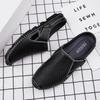 Men Half Loafers Mens Slip On Shoes Men Casual Genuine Leather Breathable Driving Slippers Brand Men's Shoes Moccasins For Man