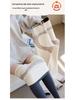 Women's High-Waisted Seamless Fleece Pants with Light Shaping - Antibacterial Base Layer for Autumn/Winter