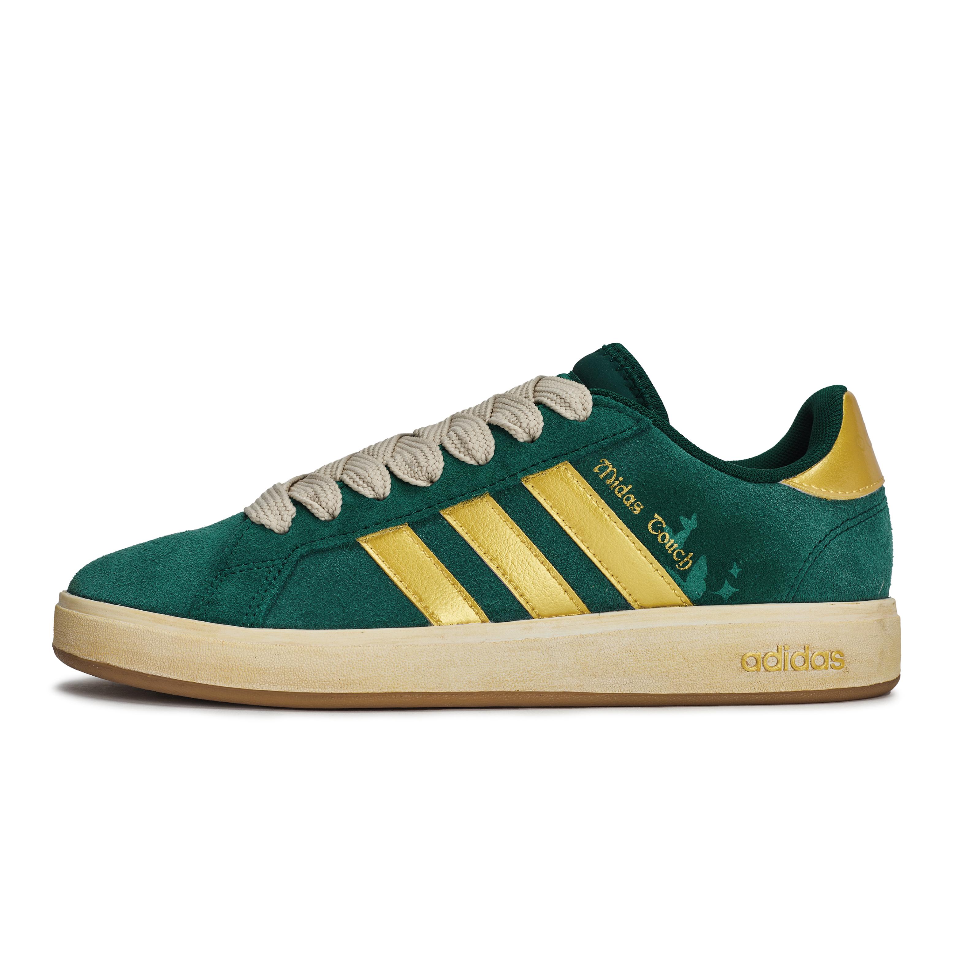 

Adidas Grand Court Base 00s RTHS Gold Pine Forest Low top Skateboard Shoes Unisex Green Gold IH6187(TeamR-) 36⅔