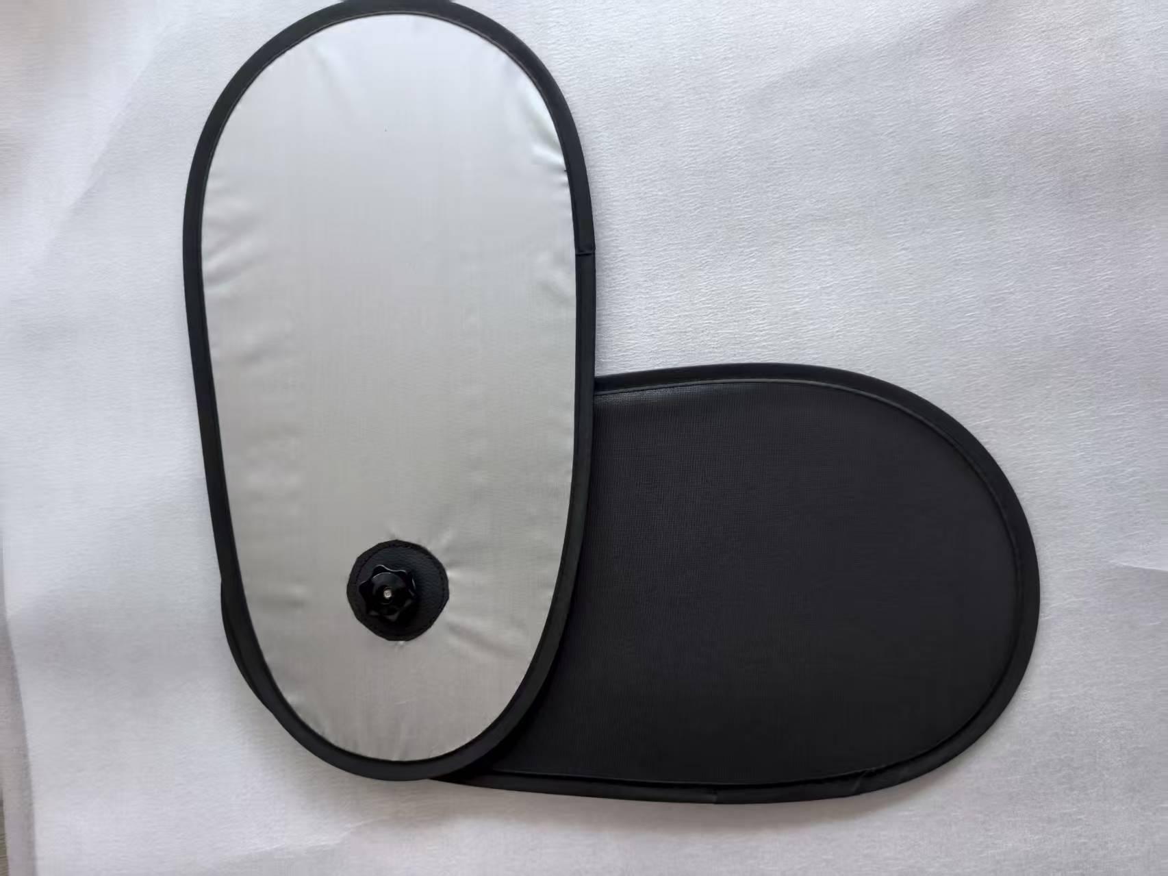 Adjustable Suction Cup Car Sunshade: Side Window Heat Insulation with Clear View Sun Visor