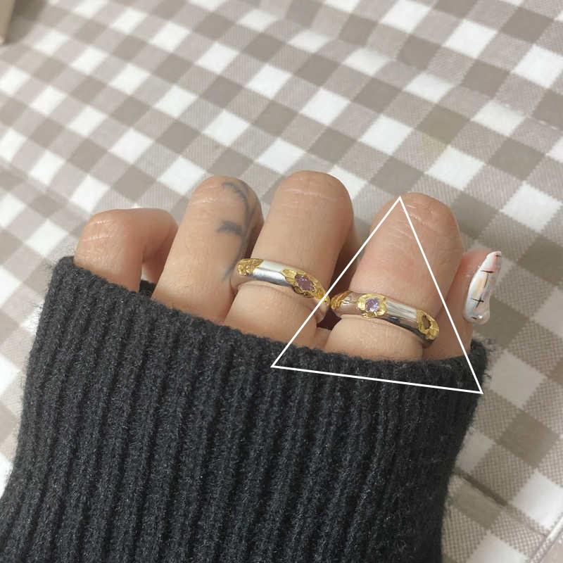 

Flower Design Elegant Zirconia 925 Sterling Silver Adjustable Ring Women For J2803