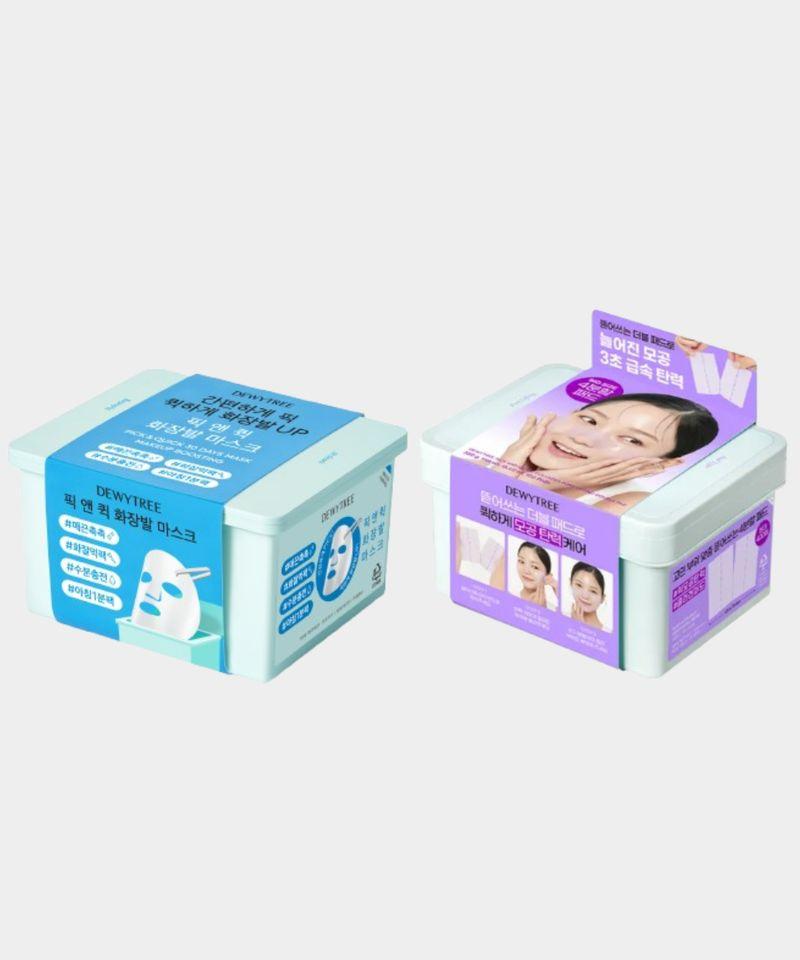 Pick & Quick Makeup Mask + Pick & Quick Collagen Double Pad