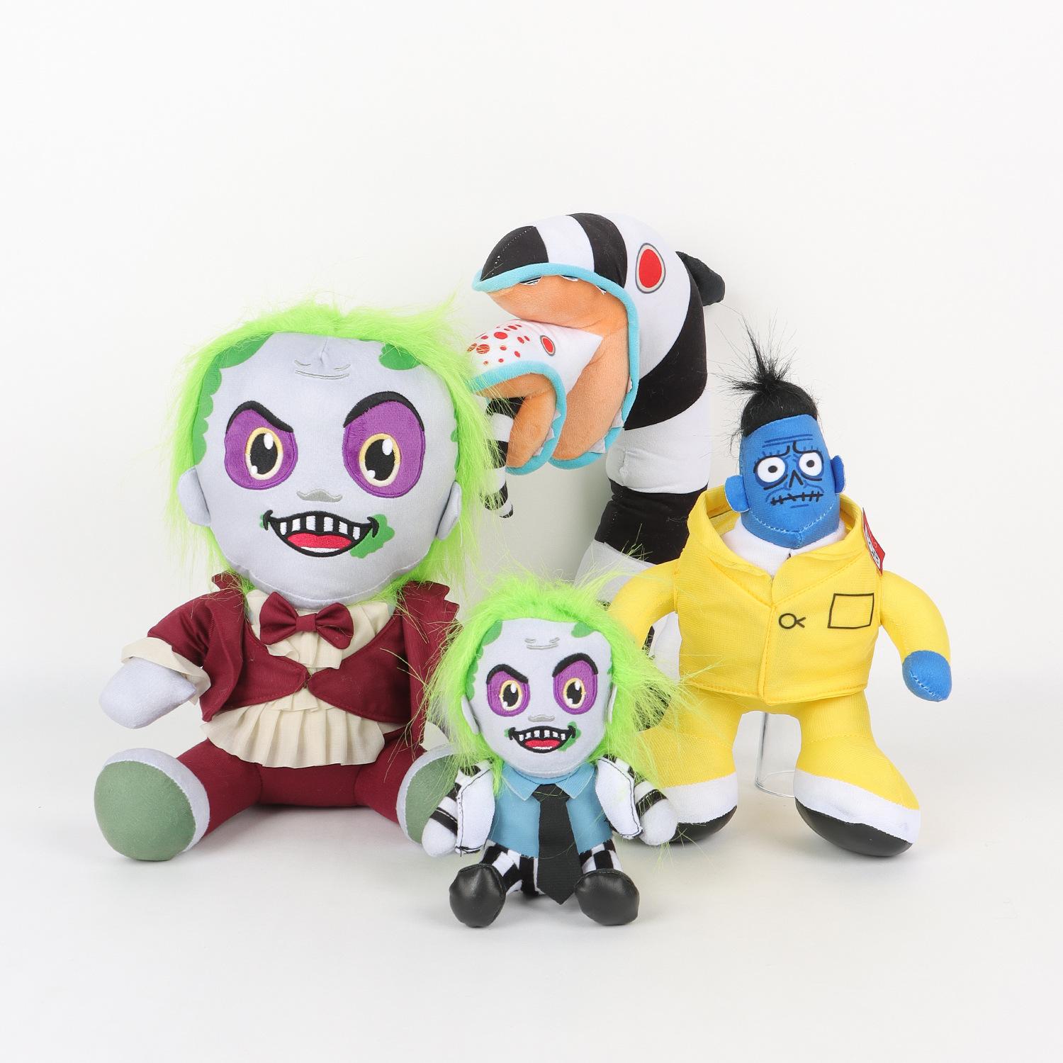 

New Beetlejuice Shoulder 2 Plush Toy Dolls чорний